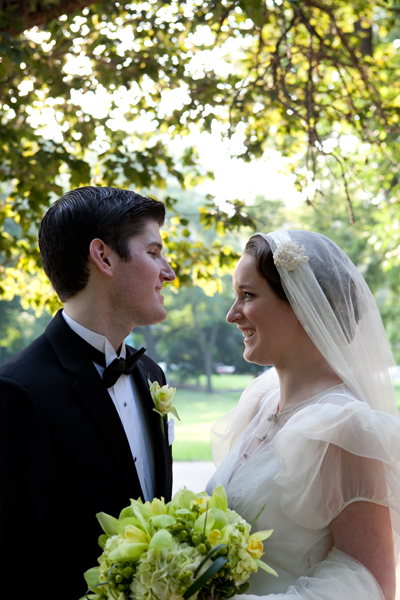 Grandmother Dresses  Weddings on Wedding Dress With Her Grandmother   S Veil    It Was A Beautiful